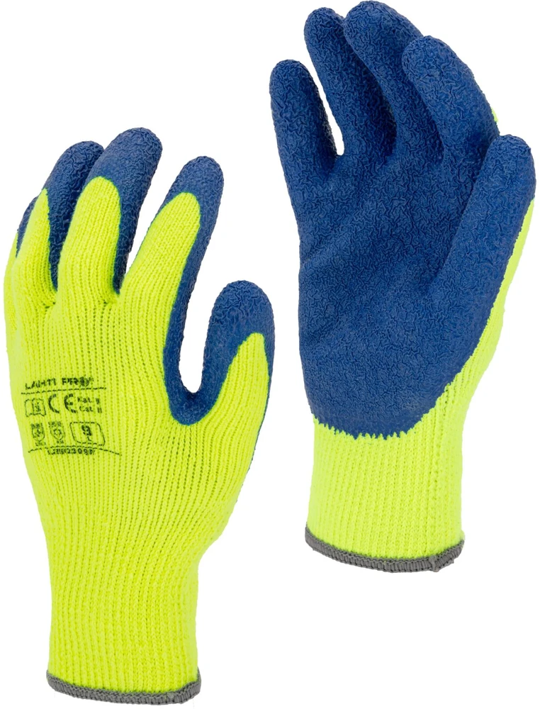 Lahti Pro izoliuotos pirštinės, geltonos L250309P, kartonas, "9", CE, Lahti