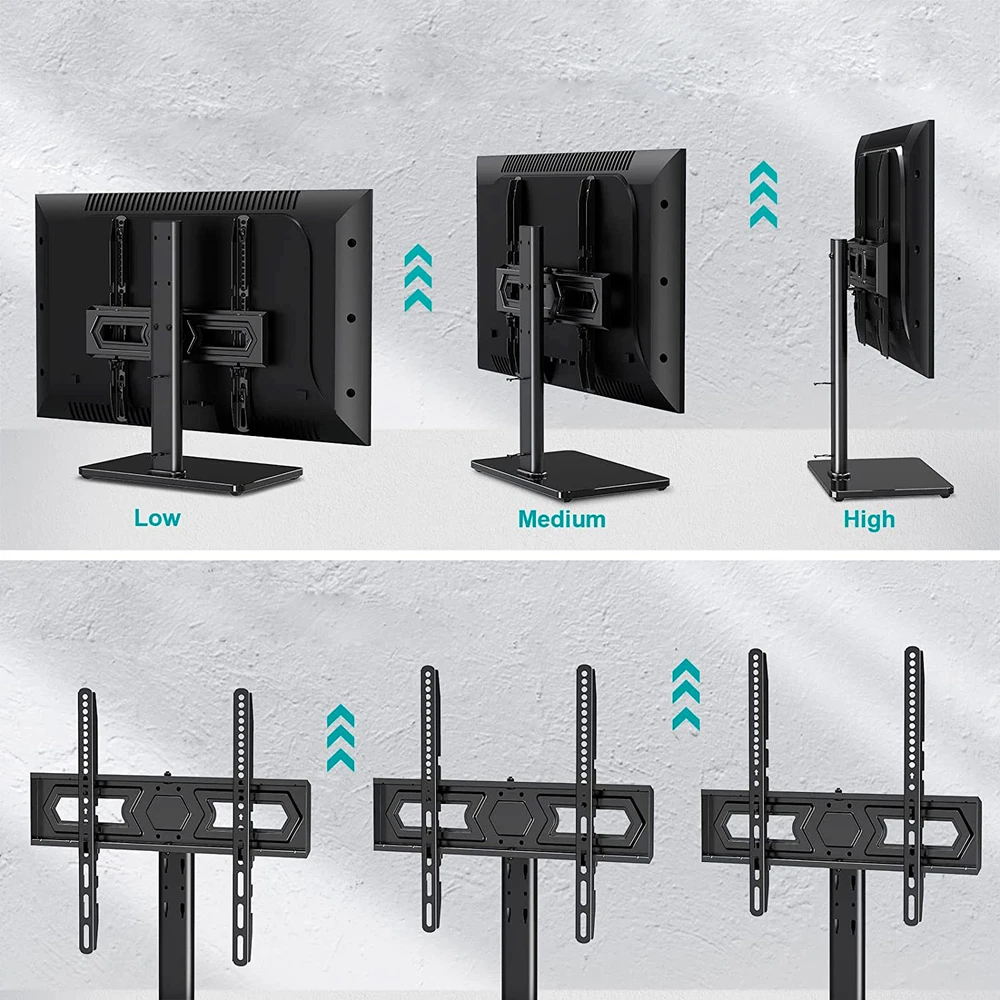 Laikiklis Cabletech Stovas - universali kojelė 32"-55" televizoriui