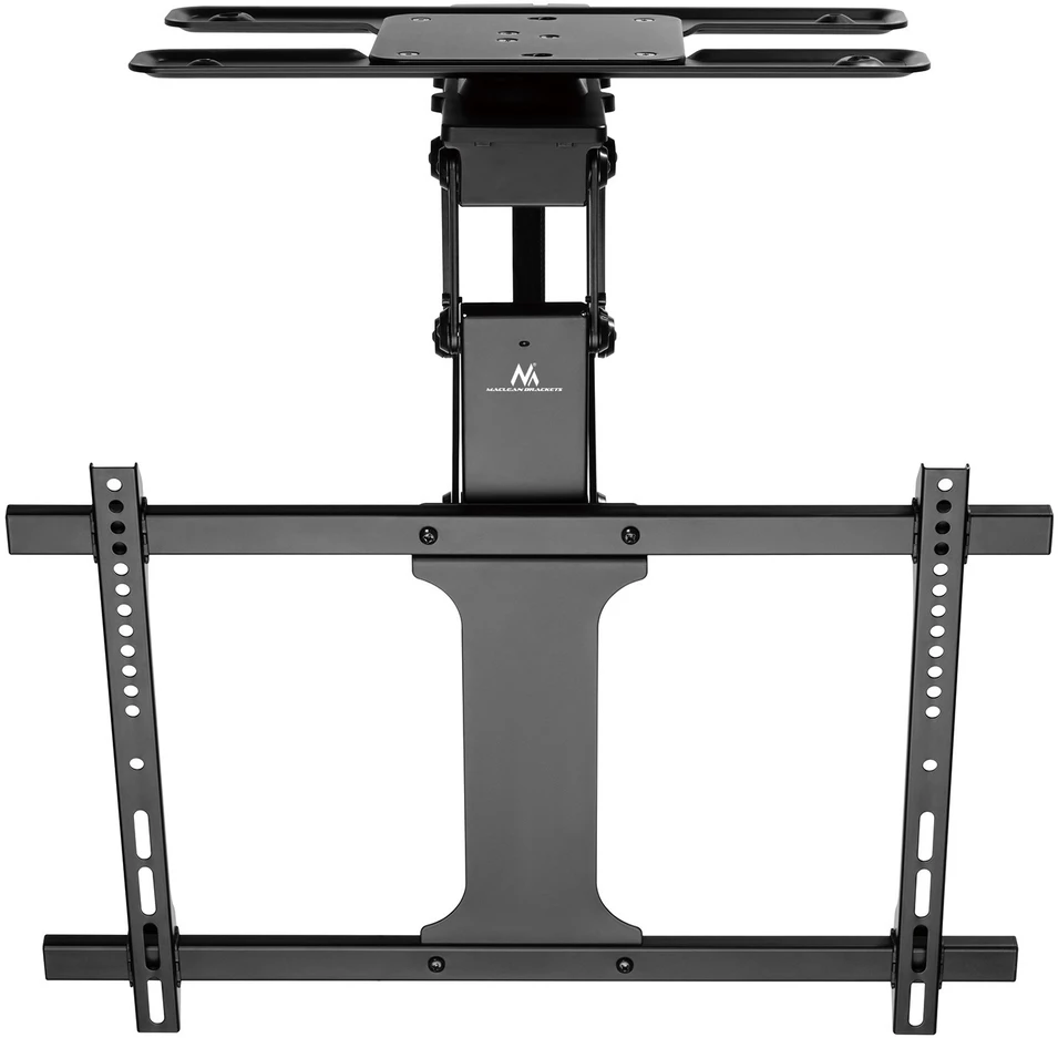 Maclean elektrinis lubų televizoriaus laikiklis, TUYA atrama, maks. VESA 600x400, 90-as pasukamas nuotolinio valdymo pultas, 32"-75", 35kg, MC-490
