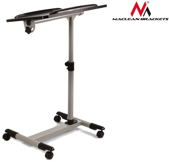 Maclean MC-671 Universal Portable Adjustable Nešiojamas kompiuteris Projektorius Desk Trolley Table