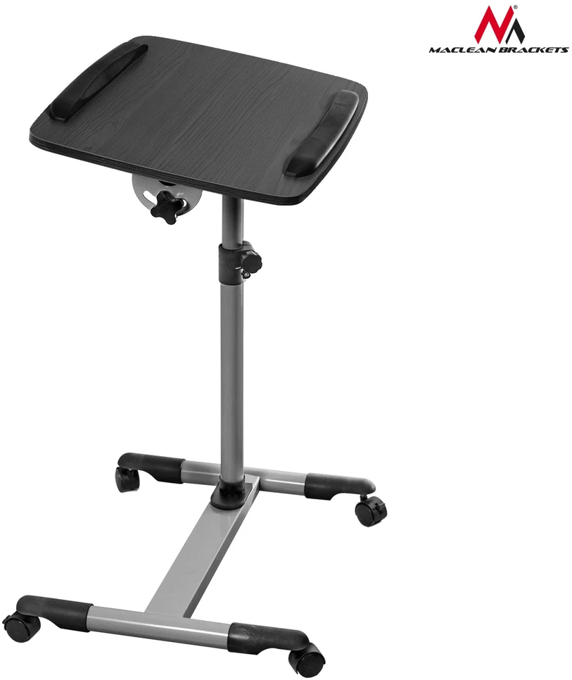 Maclean MC-671 Universal Portable Adjustable Nešiojamas kompiuteris Projektorius Desk Trolley Table