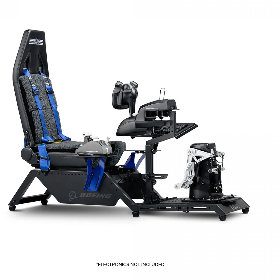 „Next Level Racing“ komercinio „Boeing“ skrydžio simuliatorius | „Mėlyna“ apžvalga