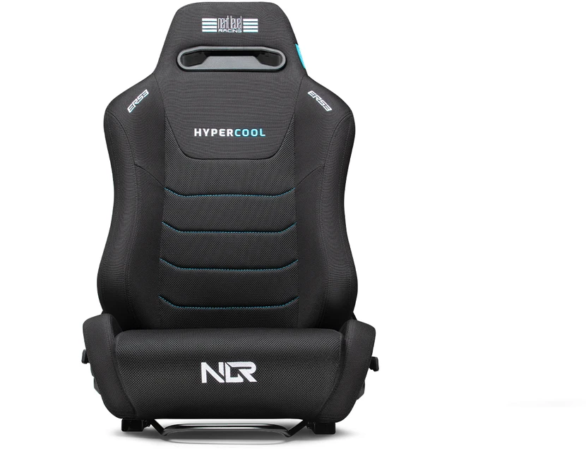 „Next Level Racing ERS3 HYPERCOOL“ simuliatorinė lenktynių sėdynė, ventiliuojama – juoda
