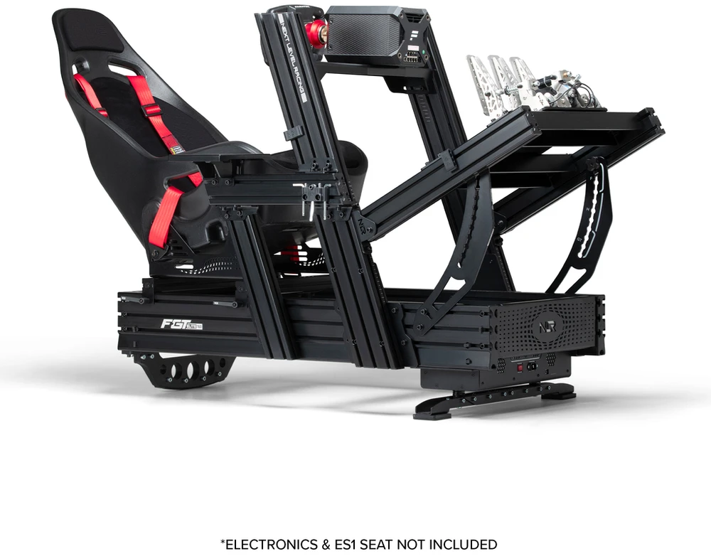 „Next Level Racing F-GT ELITE 160“ ratų plokščių leidimas
