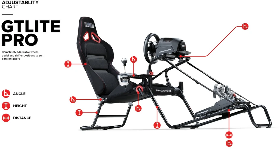 Laikiklis Next Level Racing - Sulankstoma GT-Lite Pro kabina