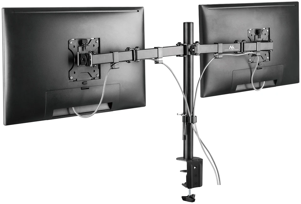 Uchwyt „Maclean“ stalo laikiklis 2 LCD monitoriams, 17–32 colio, 2 x 8kg, MC-884
