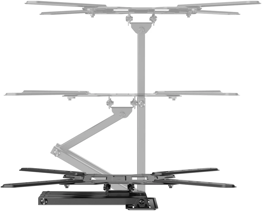 Laikiklis „Maclean“ televizoriaus arba monitoriaus laikiklis/pakabiklis, maks. 23–65", maks. apkrova 30 kg, universalus, maks. VESA 400x400, MC-759 N