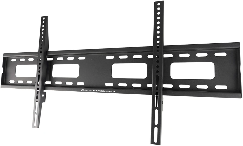 Maclean TV MC-420 sieninis laikiklis 43"-120" VESA 800x400 120kg Universalus reguliuojamas gulsčiukas Priedai Plokščias, sunkiasvoris