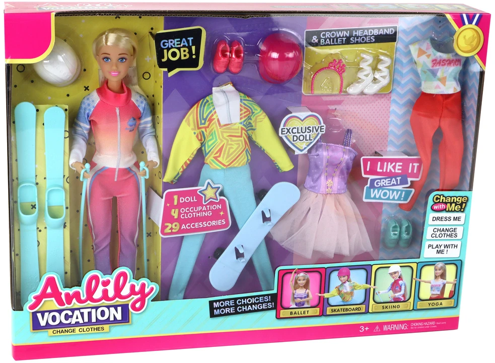 Lean Toys Lėlė 30 cm