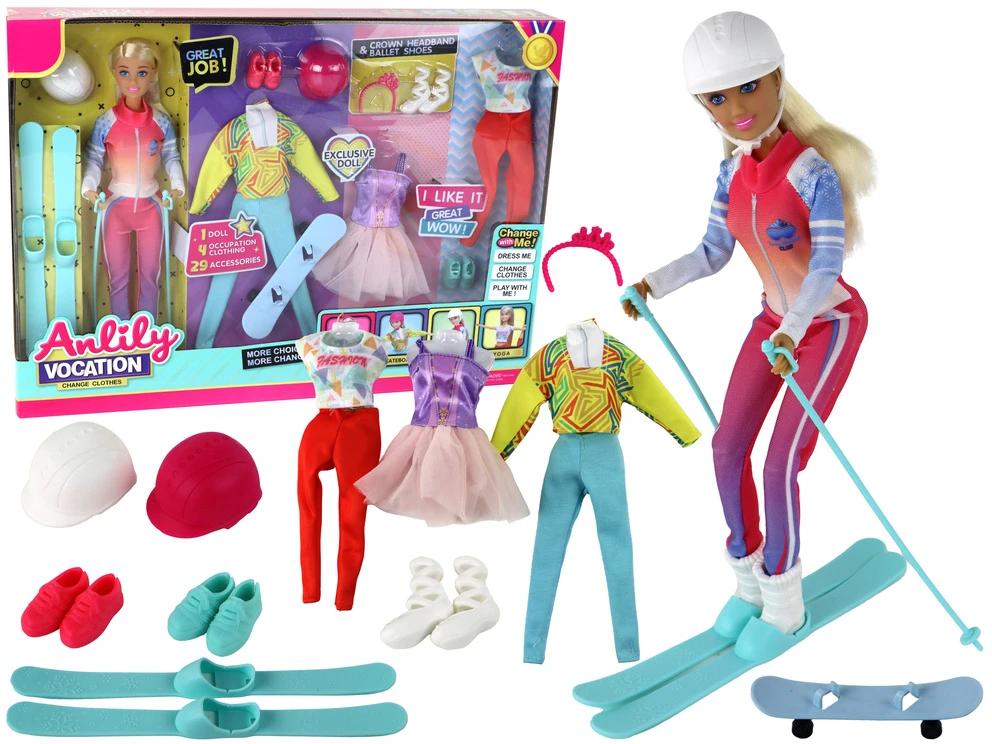 Lean Toys Lėlė 30 cm