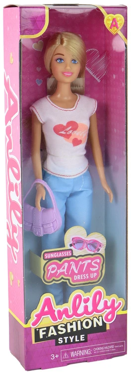 Lėlė Anlily su priedais, 30 cm, Lean Toys