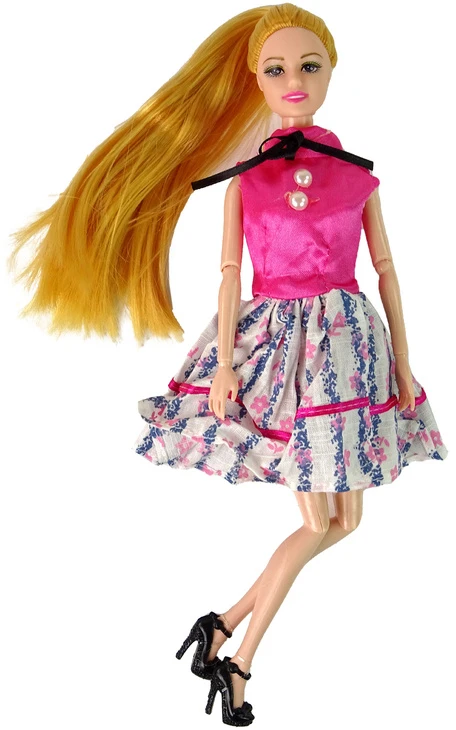 Lėlė Lean Toys Emily su drabužiais