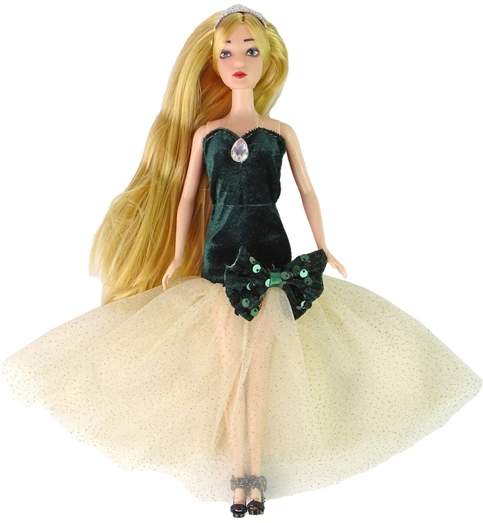 Lean Toys Lėlė Emily su kačiuku LeanToys