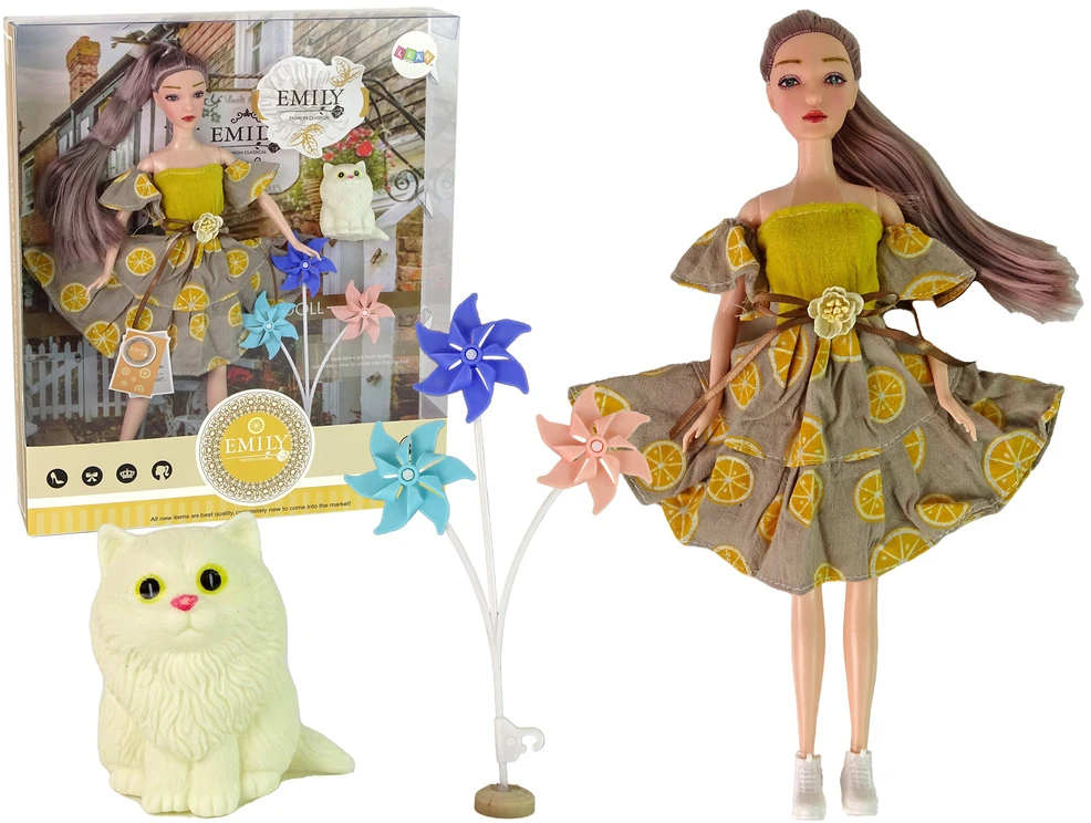Lėlė Emily su žavinga kate Lean Toys