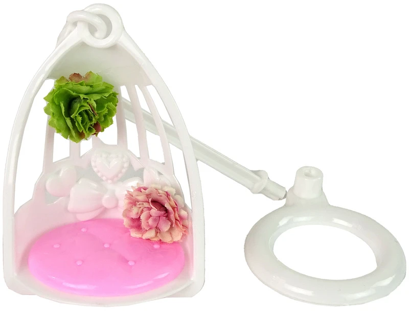 Lean Toys Lėlė LeanToys su ilgais raudonais plaukais ir mėlynomis akimis, 30 cm