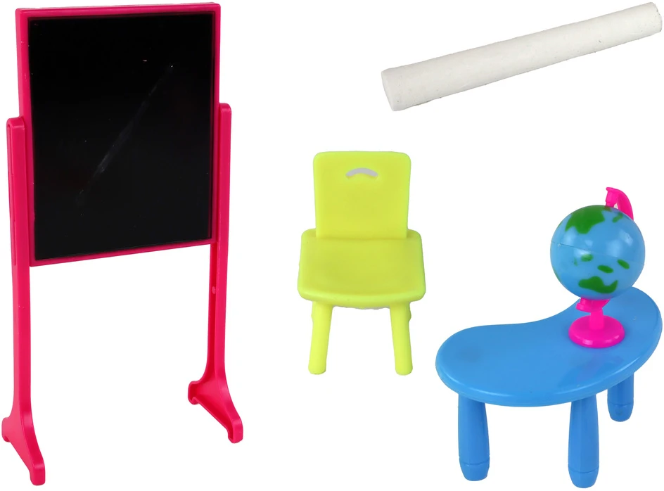 Lean Toys Lėlė mokytoja su mokine Kaibibi