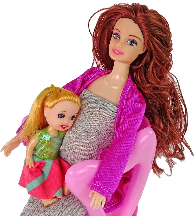 Lean Toys Nėščia lėlė