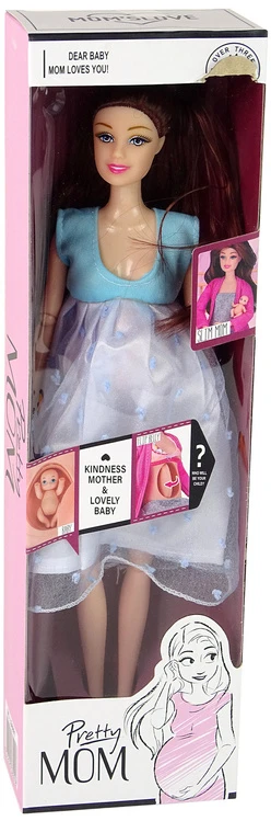 Lean Toys Nėščia lėlė Leantoys