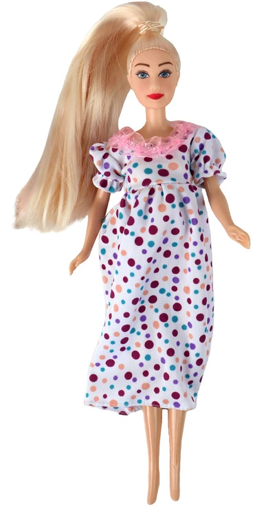 Lean Toys Nėščiosios Lėlės Rinkinys su Priedais Lucy XXL