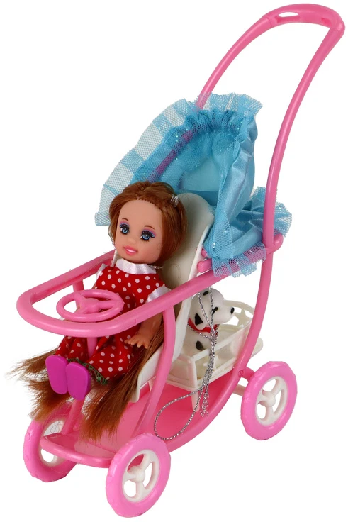 Lean Toys Nėščiosios Lėlės Rinkinys su Priedais Lucy XXL