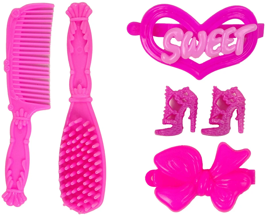 Princesės lėlė su baltu poniu Lean Toys