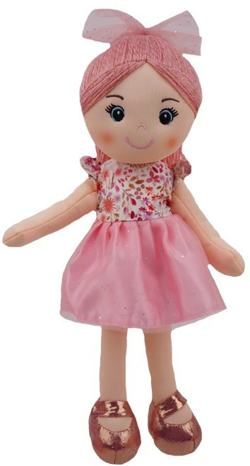 Tulilo Lėlė Skudurinė lėlė Julija 35 cm