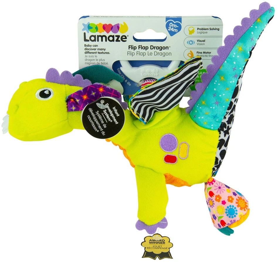 Lamaze - Atverčiamas atvartas drakono barškutis (941-275651)