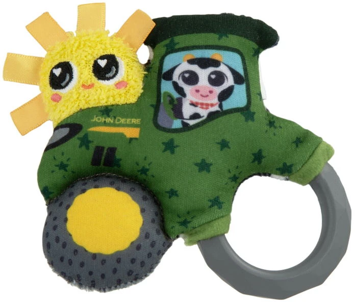 Lamaze - John Deere Mano pirmasis traktoriaus barškutis (941-27593)
