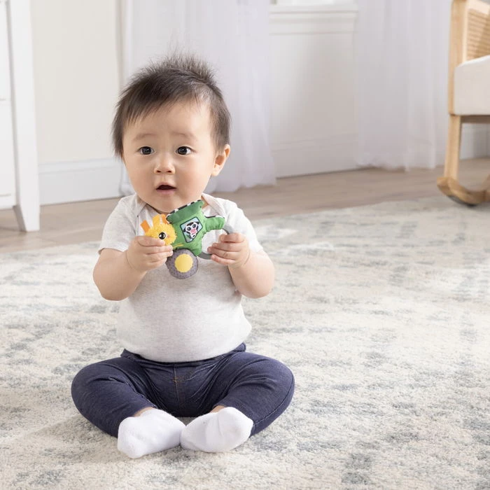Lamaze - John Deere Mano pirmasis traktoriaus barškutis (941-27593)