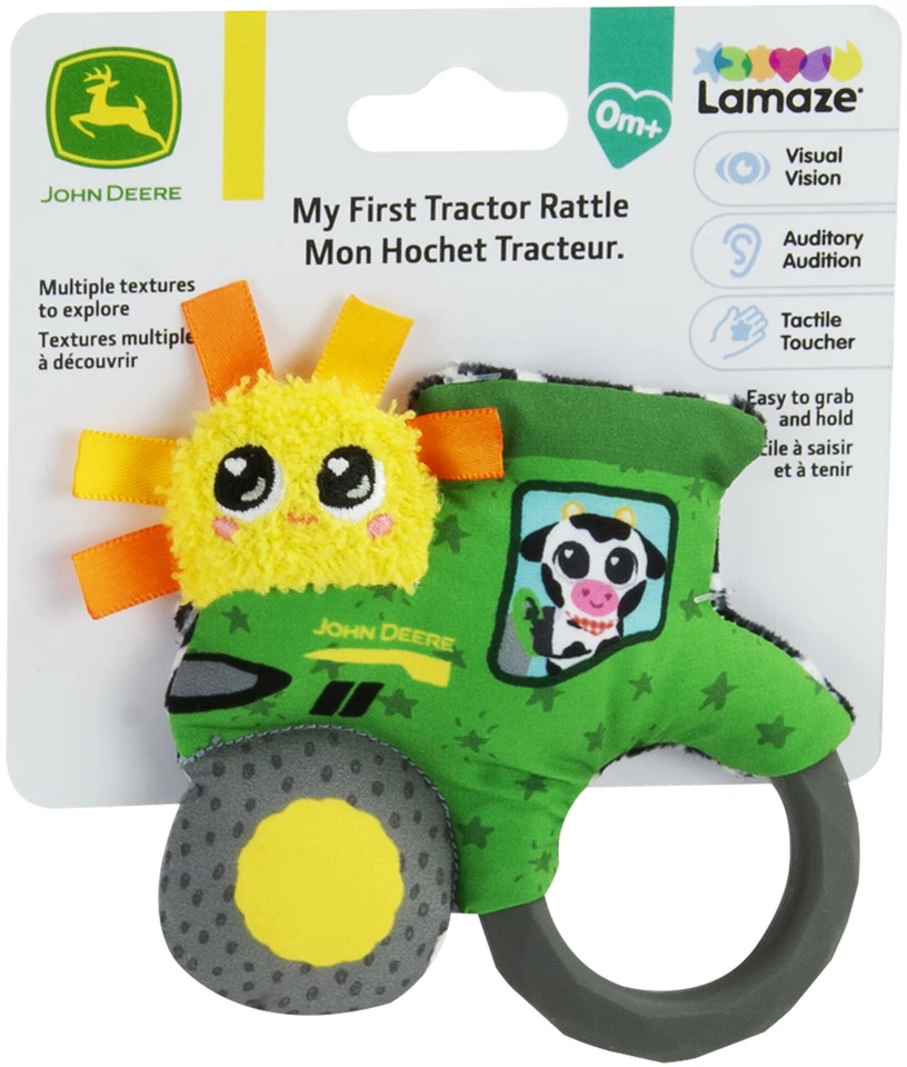 Lamaze - John Deere Mano pirmasis traktoriaus barškutis (941-27593)