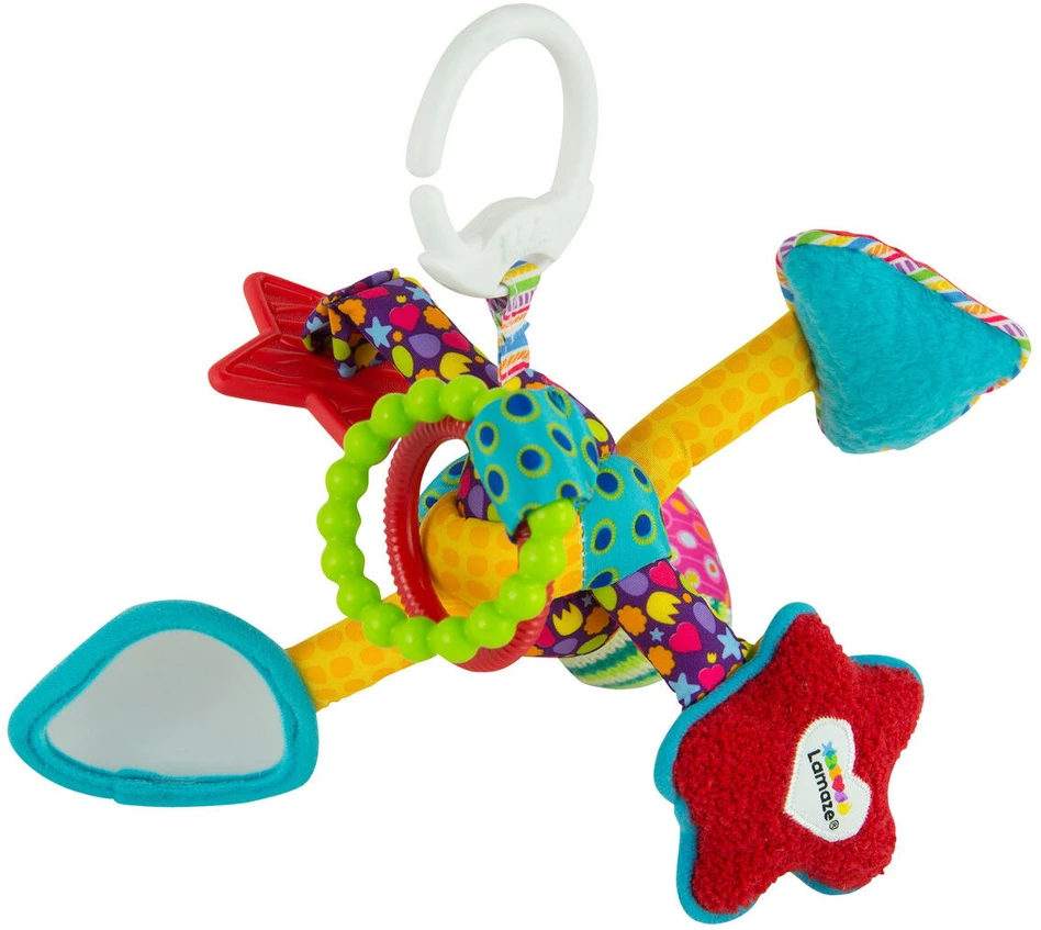Lamaze Tug play knot pakabinamas žaislas kūdikiui