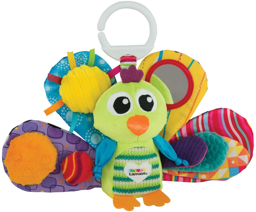 LAMAZE pakabinamas žaislas Povas Jacque, LC27013A