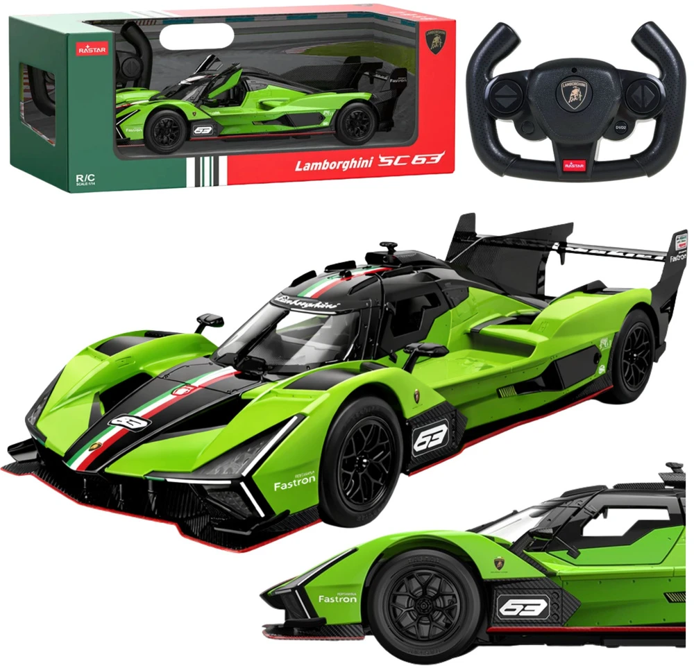 Rastar Nuotoliniu būdu valdomas automobilis Lamborghini SC63 1:14