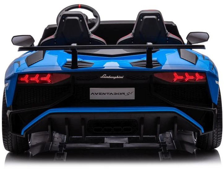 Lean Cars Vienvietis žaislinis elektromobilis Lamborghini XXL, mėlynas