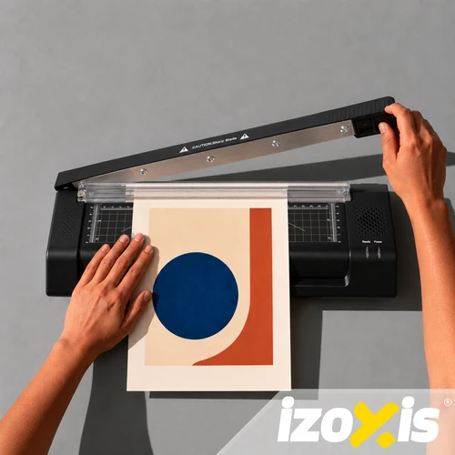 Laminator A3 su gilotyną Izoxis