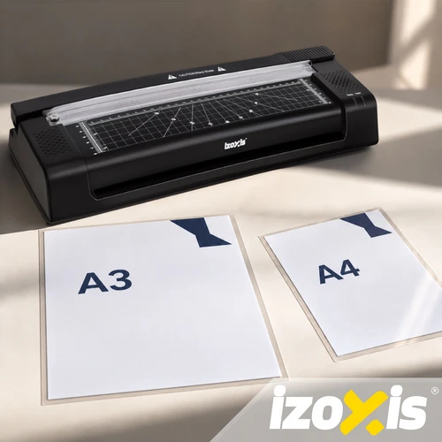Laminator A3 su gilotyną Izoxis