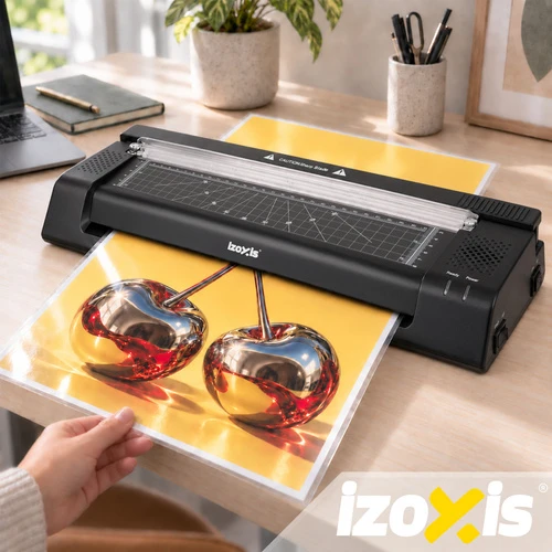 Laminator A3 su gilotyną Izoxis