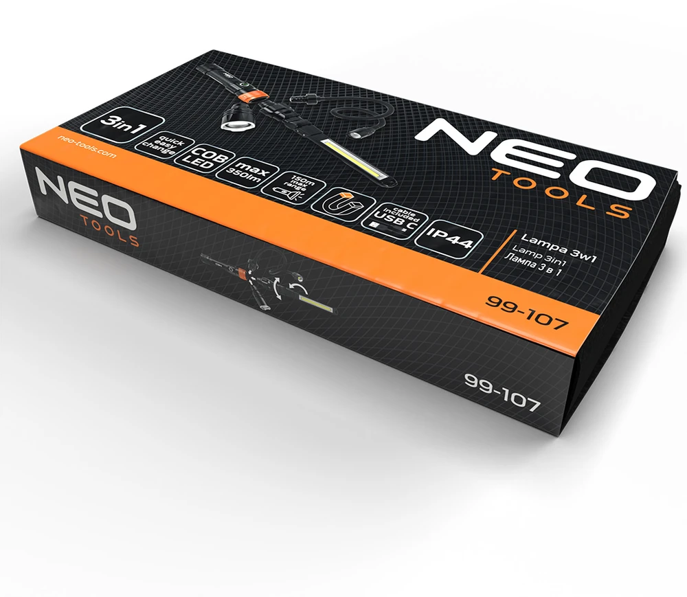 Neo Tools Lampa 3 viename lempa