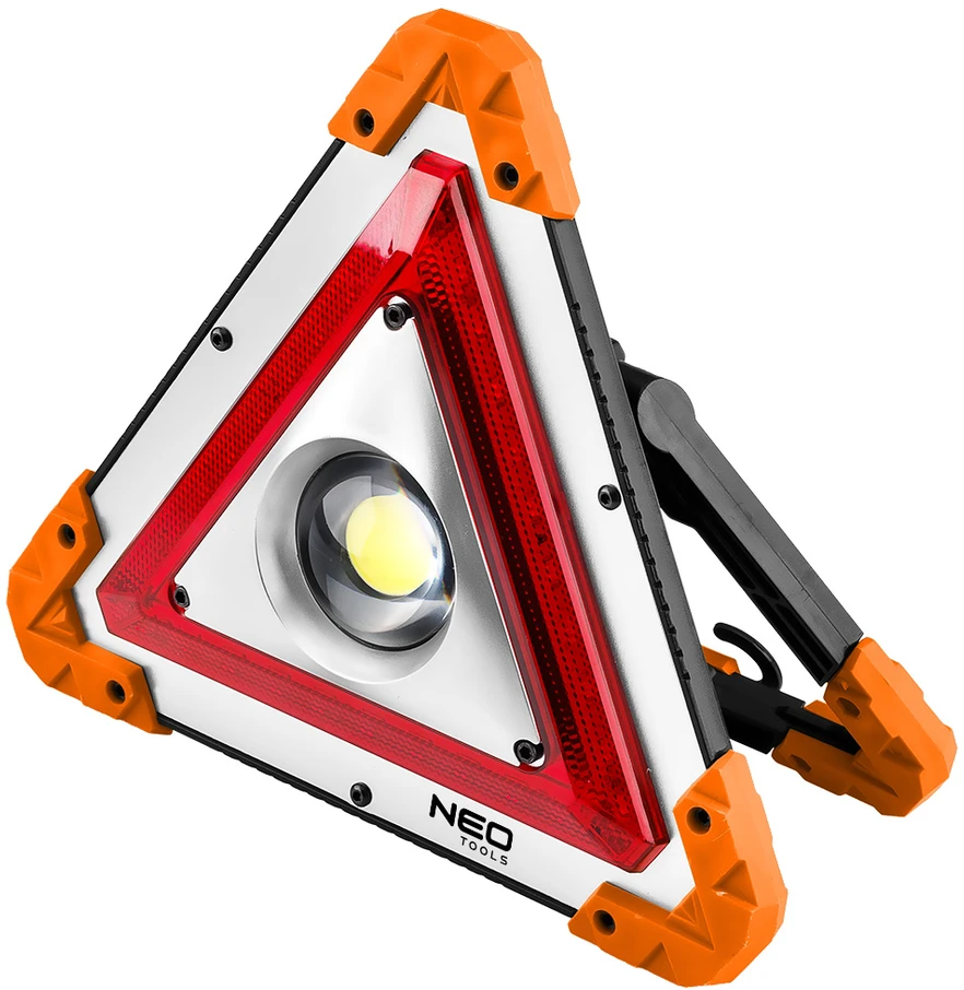 Lampa Baterijos lemputė + įspėjamasis trikampis 2 viename