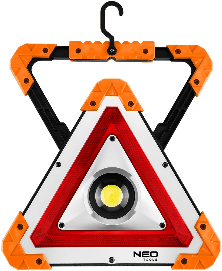 Lampa Baterijos lemputė + įspėjamasis trikampis 2 viename