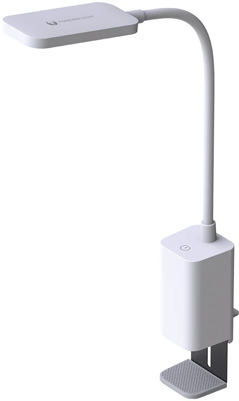 Stalinė LED lempa 6W su spaustuku PURE FLB-10 KIRSTEN balta Forever Light