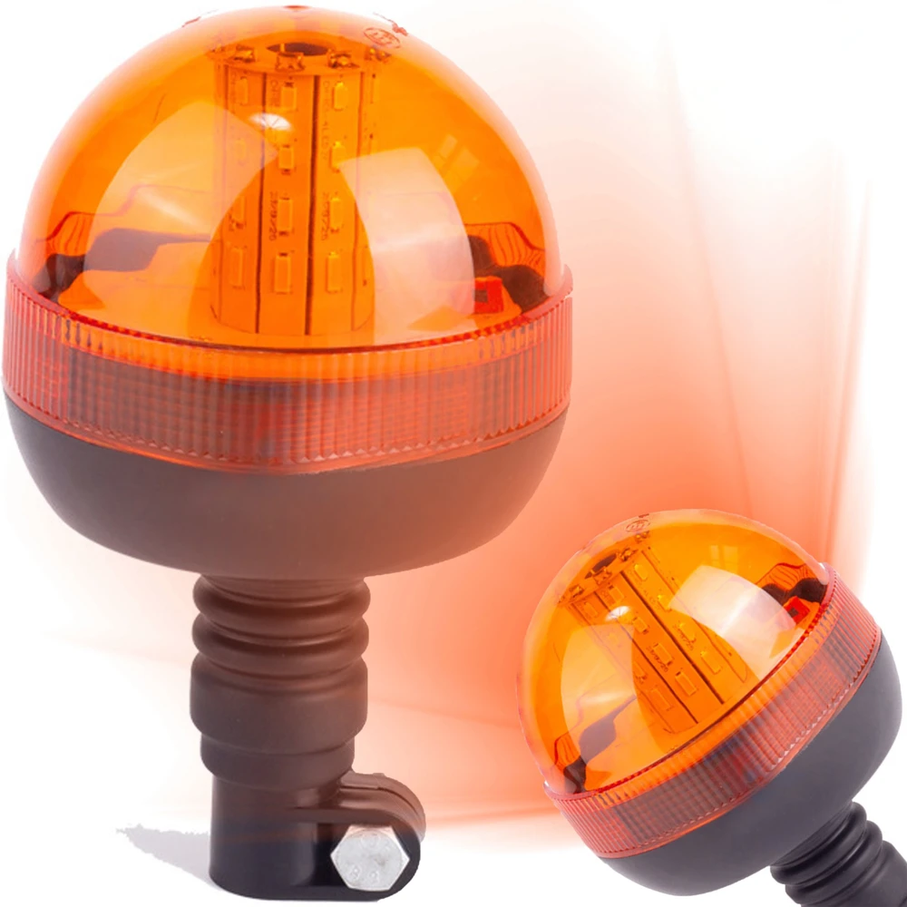 Lampa Didelė mirksinti LED įspėjamoji lemputė 12 V 24 V