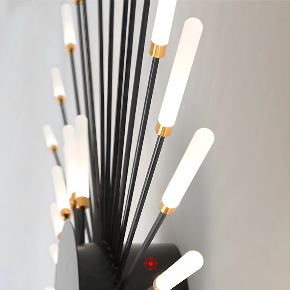 Lampa Fejerverkų sietynas LED lubinis šviestuvas, modernus svetainei, valgomajam, 12 W