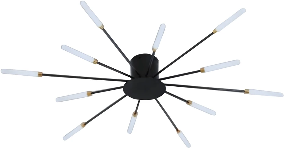 Lampa Fejerverkų sietynas LED lubinis šviestuvas, modernus svetainei, valgomajam, 12 W