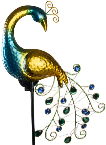 Gardlov 25281 peacock solar lamp