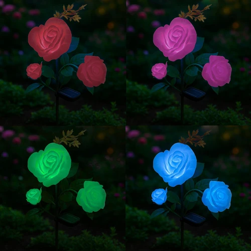 Solar lamp rose Gardlov 25282