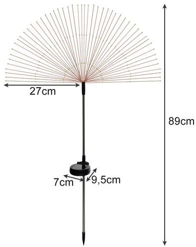 Solar garden lamp - dandelions Gardlov 25477