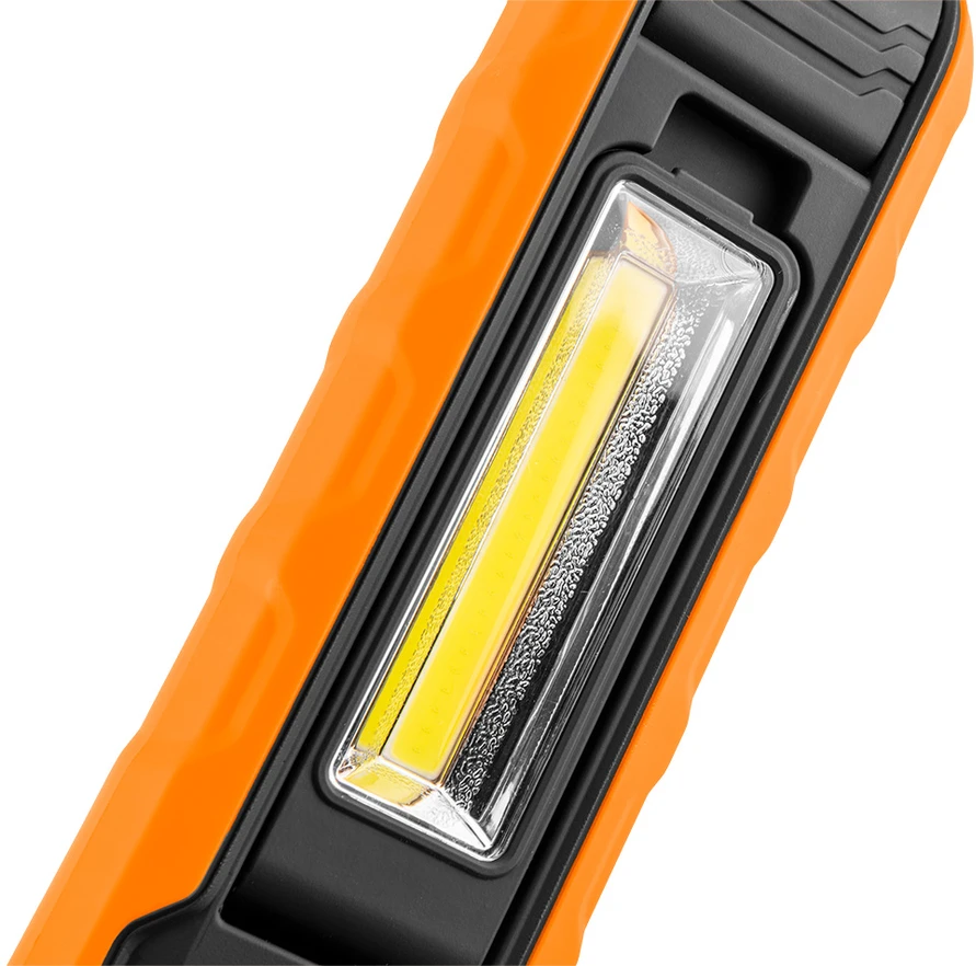 Lampa Įkraunamas dirbtuvių šviestuvas 500 lm COB + pagrindas + įkroviklis
