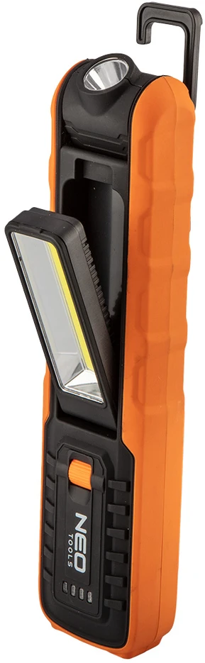 Lampa Įkraunamas dirbtuvių šviestuvas 500 lm COB + pagrindas + įkroviklis