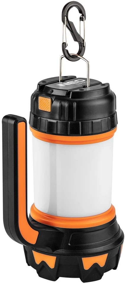 Stovyklavietės lempa NEO 3in1 - Žibintuvėlis, Power Bank, 10W 800lm